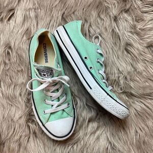 Converse All Star Kids Unisex Light Green Sneakers